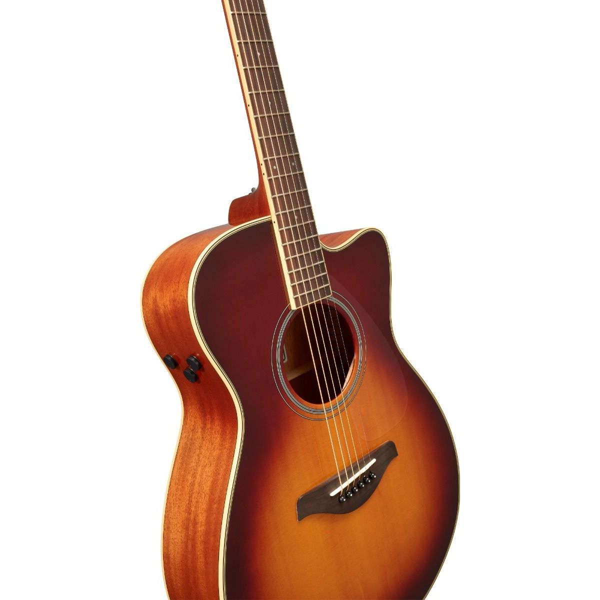 Yamaha FSC-TA Transacoustic Acoustic Electric Guitar - Brown Sunburst