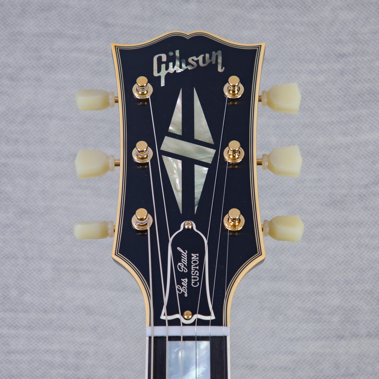Gibson Custom Shop 1954 Les Paul Custom Reissue Electric Guitar VOS - Ebony - #45356