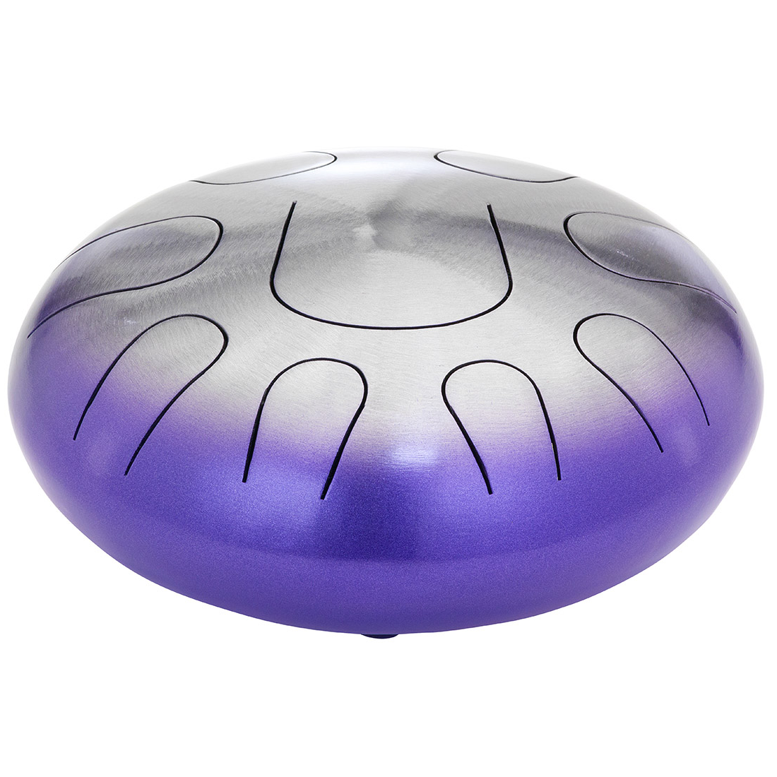 Pearl Awakening Series Tongue Drums, 9 Note C Ake Bono - Purple Burst