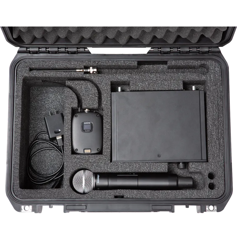 SKB 3i-1711-XLXD Shure SLX-D / QLX-D Case - New