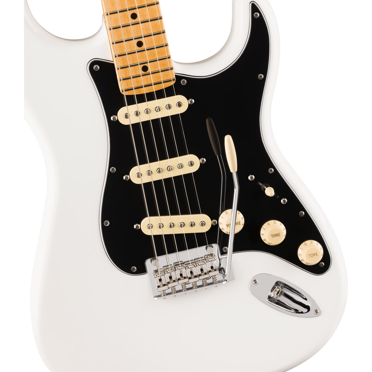 Fender Player II Stratocaster Electric Guitar, Maple Fingerboard - Polar White - Mint, Open Box
