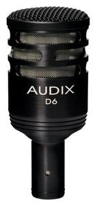Audix D6 Dynamic Kick Drum Microphone