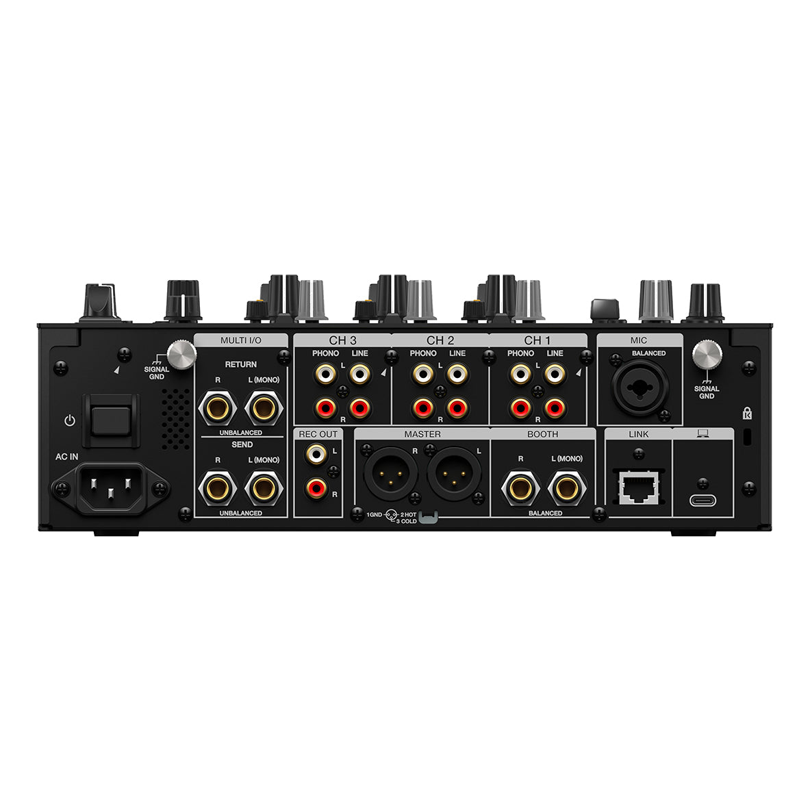 AlphaTheta DJM-V5 Compact 3-Channel DJ Mixer - Open Box, Mint