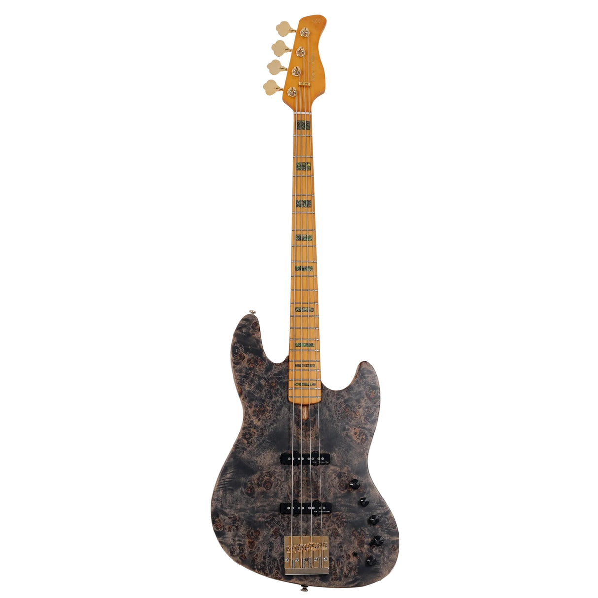 Sire Marcus Miller V10 Electric Bass Guitar - Transparent Black Satin
