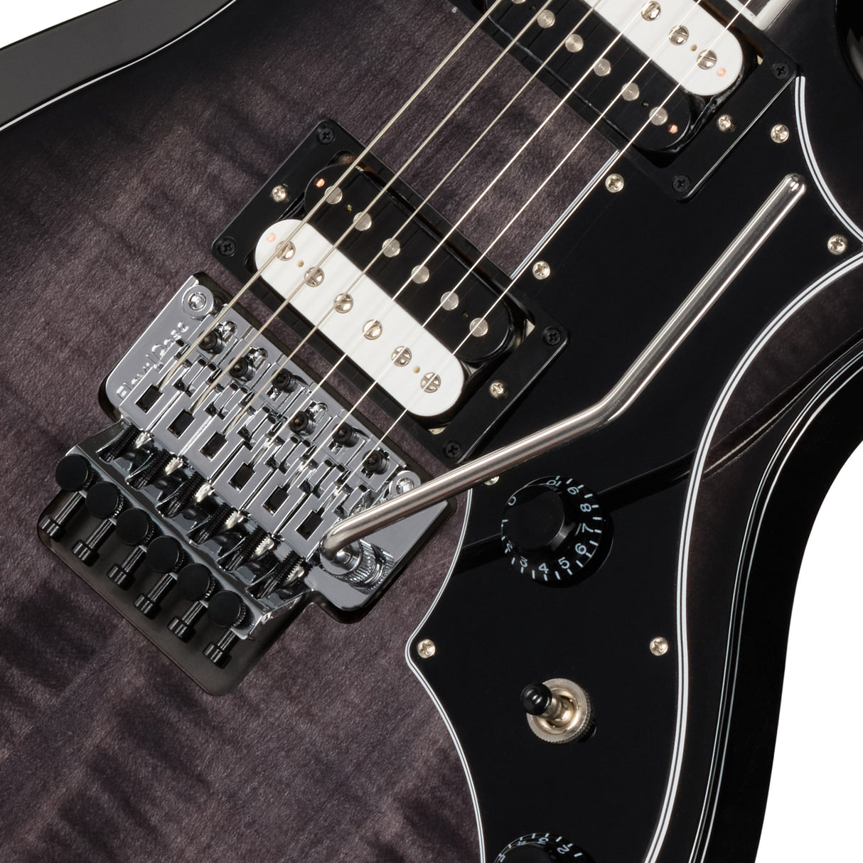 Gibson USA Victory Floyd Rose Electric Guitar - Translucent Ebony Burst