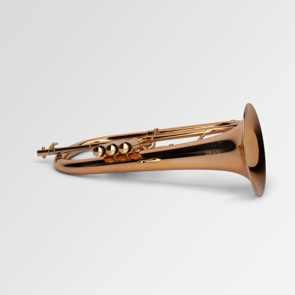 Adams Sonic Series Bb Flugelhorn - Gold Lacquered