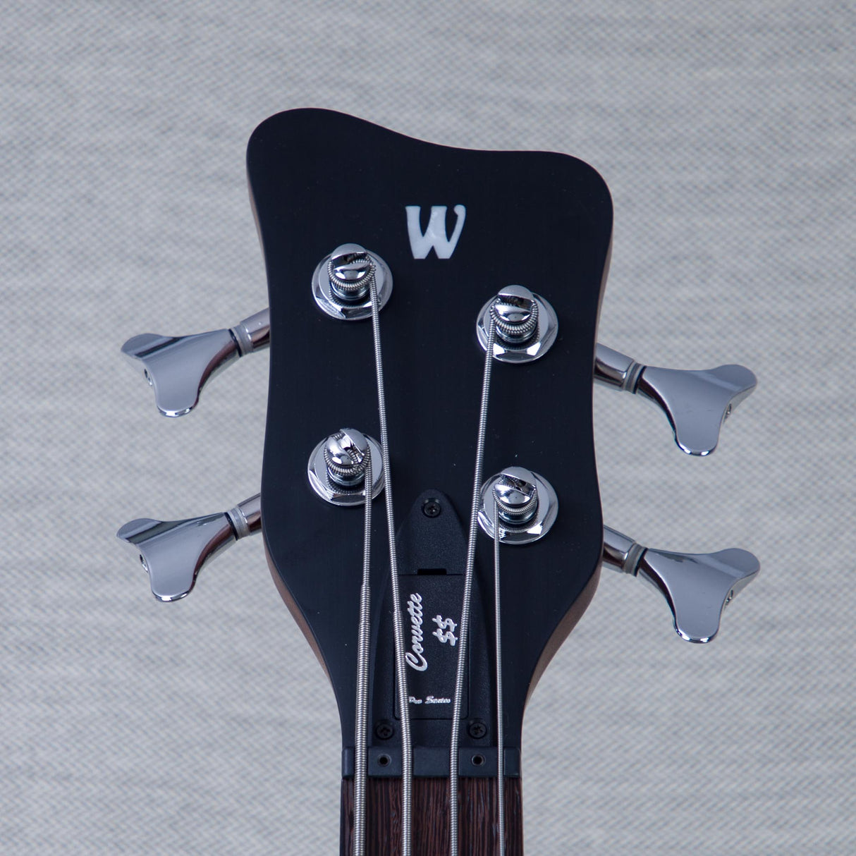 Warwick Pro Series Corvette Standard Electric Bass Guitar - Nirvana Black Transparent Satin - #GPS A 010949-23