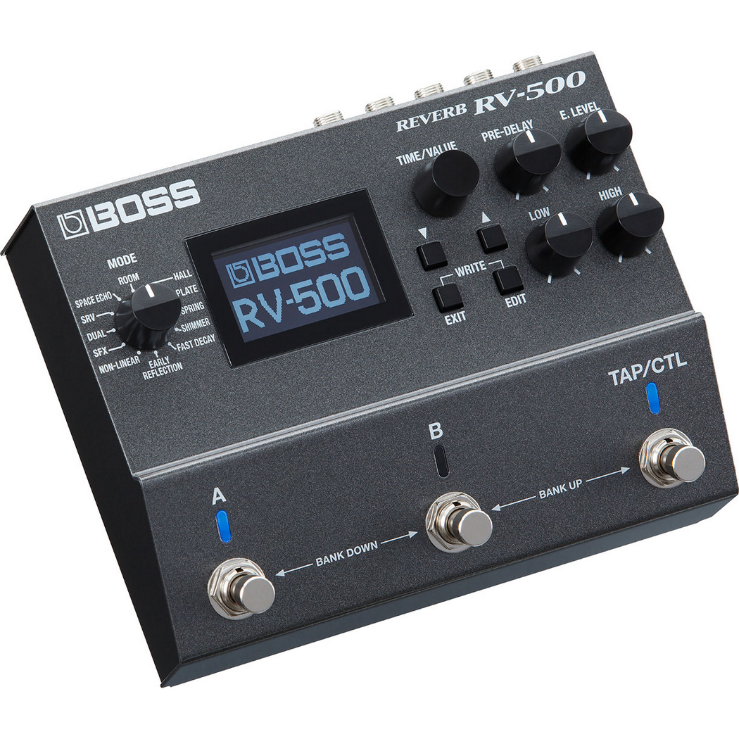 Boss RV-500 Reverb Guitar Effects Unit - Mint, Open Box