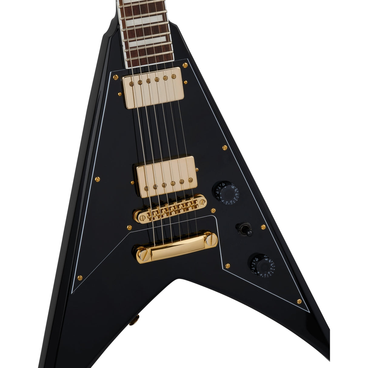 Jackson X-Series Scott Ian King V Signature KVXT Electric Guitar - Black