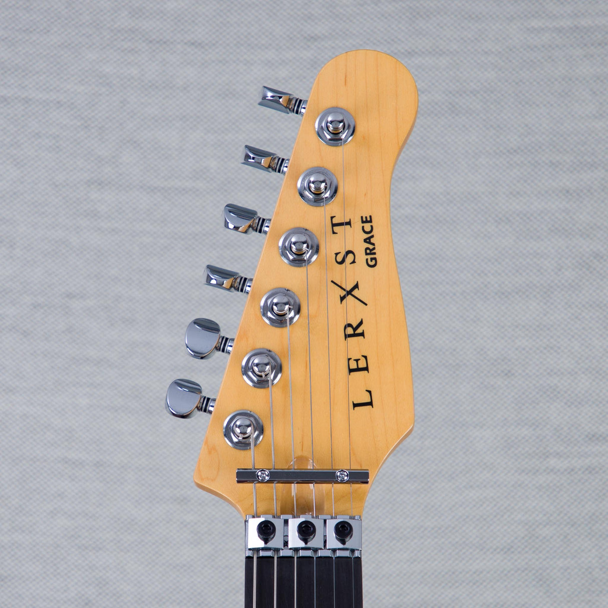 Lerxst Grace Alex Lifeson Signature Electric Guitar with Floyd Rose Signed - Red - #24310921