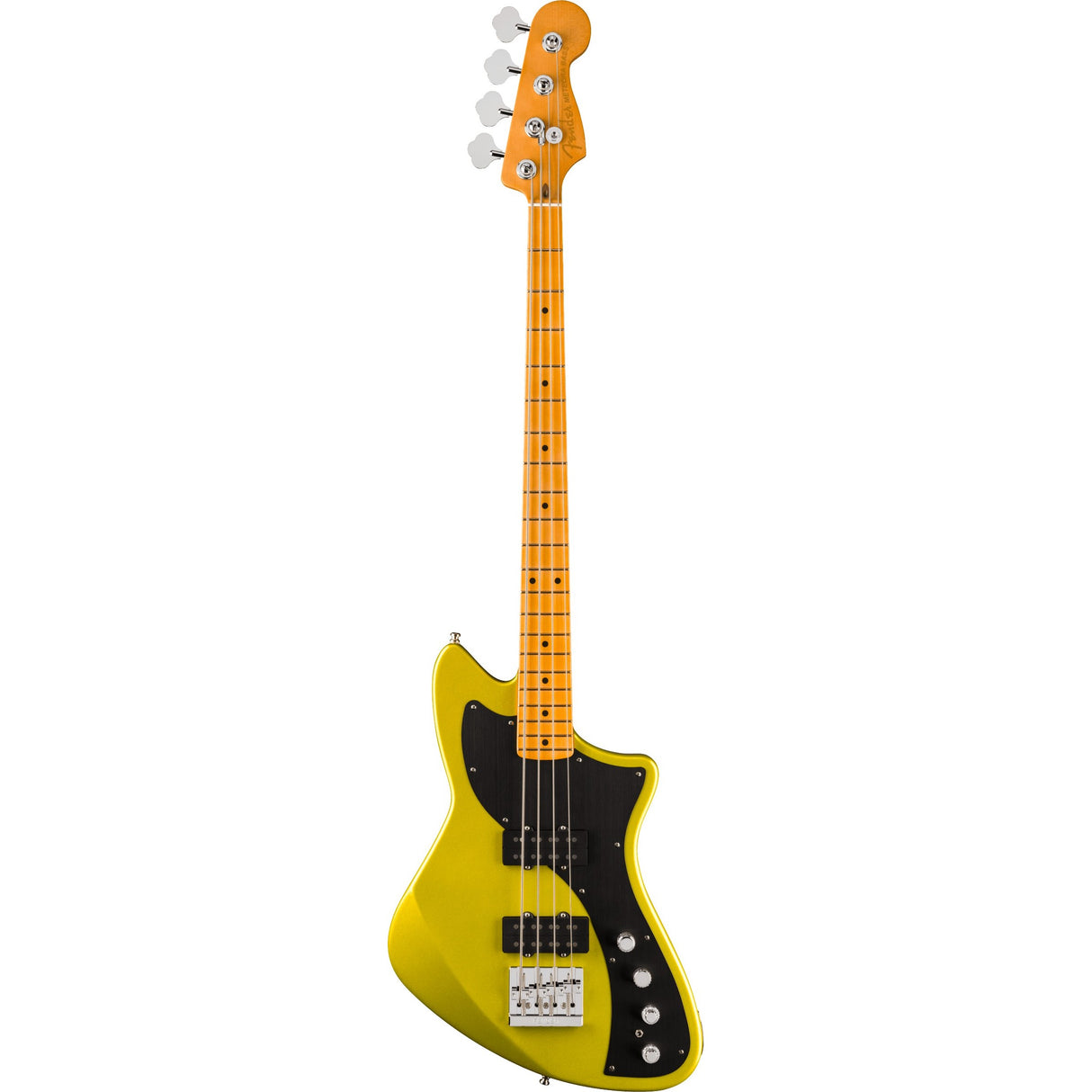 Fender American Ultra II Meteora Electric Bass Guitar, Maple Fingerboard - Solar Flare