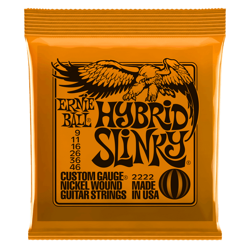 Ernie Ball Hybrid Slinky Nickel Wound Electric Guitar Strings .09-.46