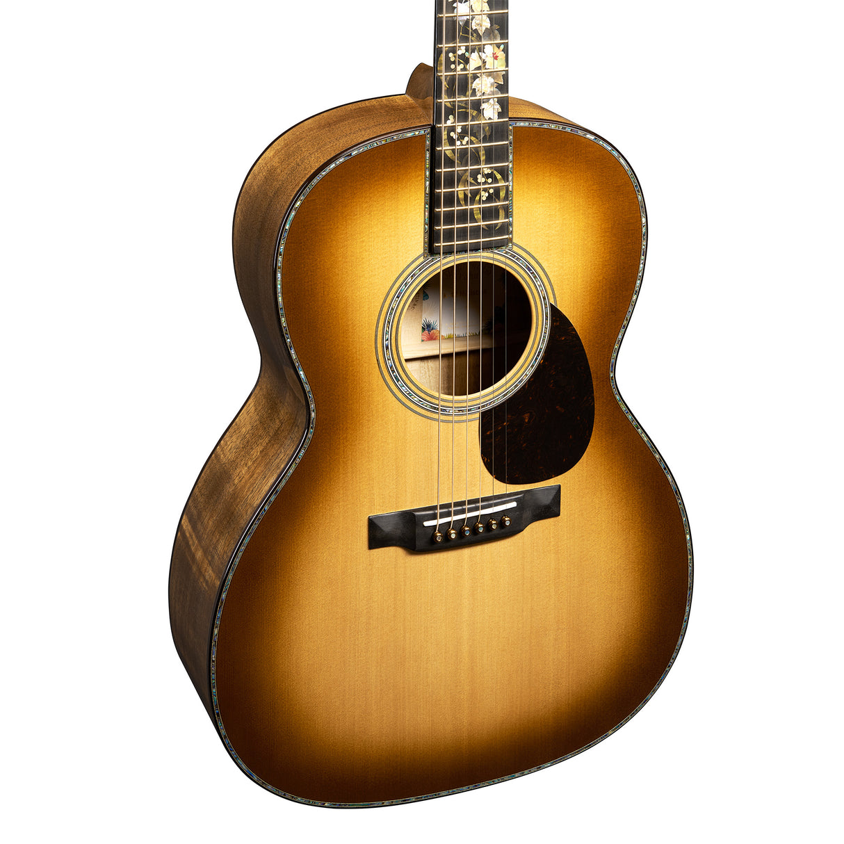 Martin Custom Shop Limited Edition O'ahu K-42 Koa/Sitka Spruce Acoustic Guitar - Dark Toasted Burst