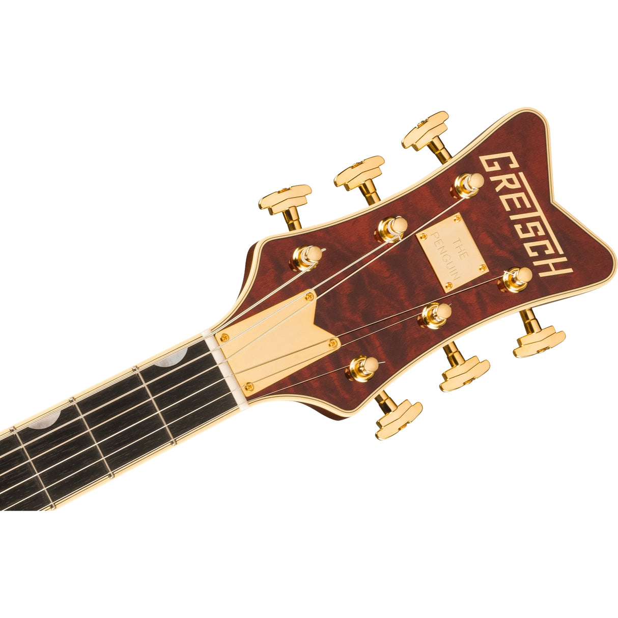 Gretsch Limited Edition G6134TGQM-59 Quilt Classic Penguin with Bigsby - Forge Glow