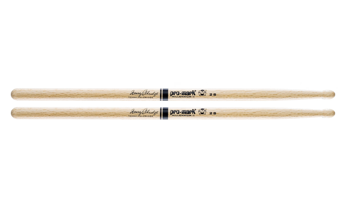 Promark PW2SW Shira Kashi Oak 2S Tommy Aldridge Wood Tip drumstick