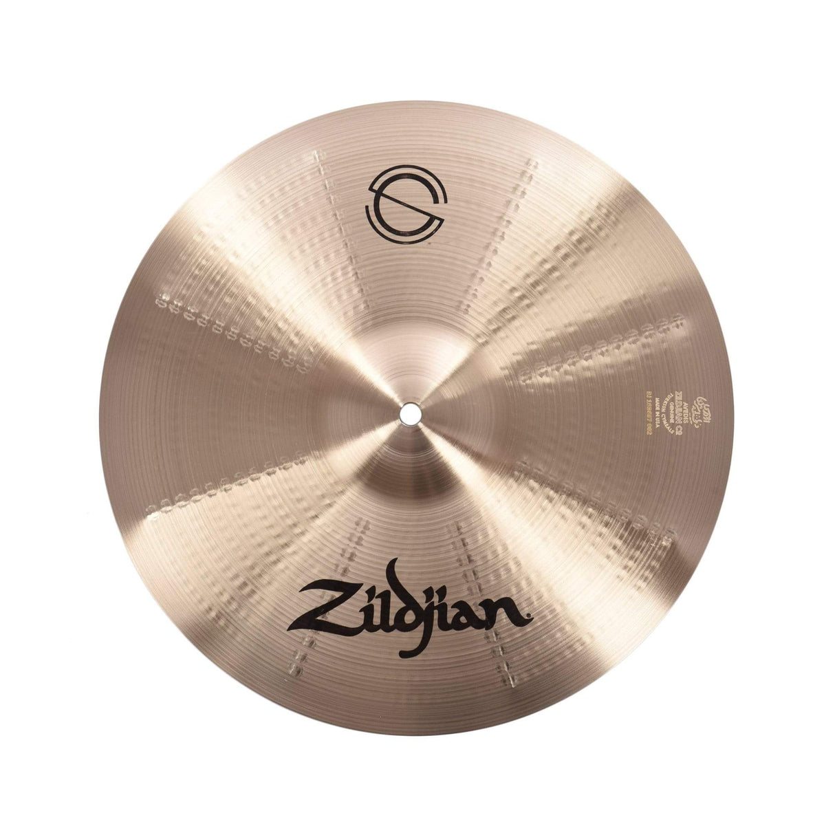 Zildjian Concept Shop Rib Hammered Hat Top - 14-Inch