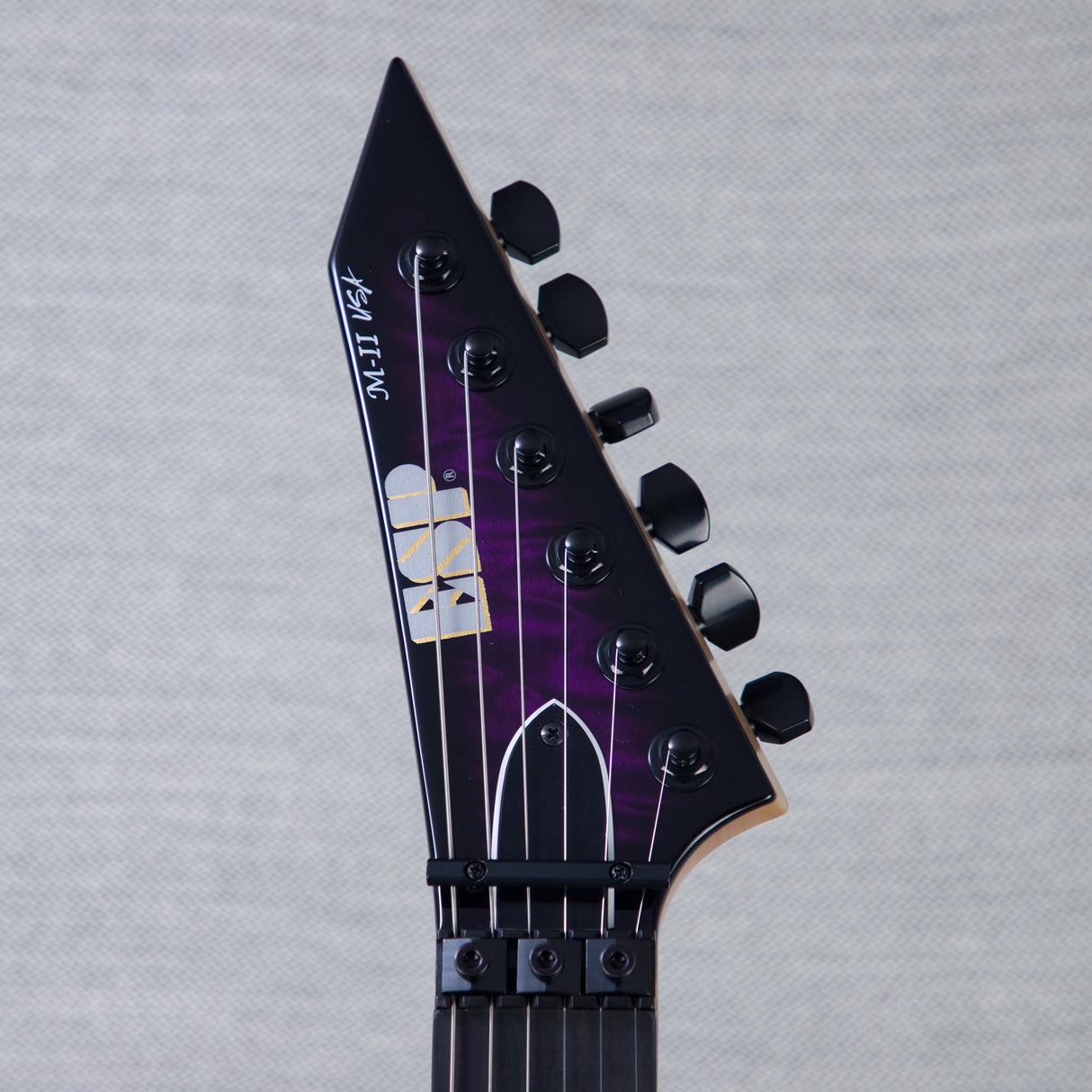 ESP USA M-II DX Electric Guitar - Dark Purple Sunburst - #US26087