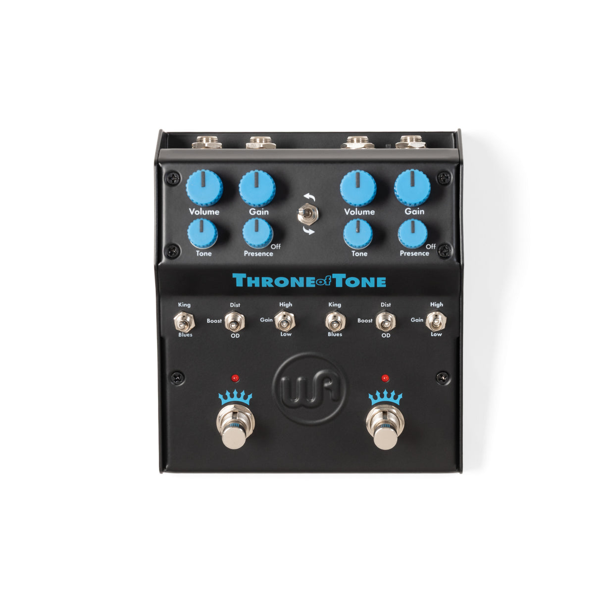 Warm Audio Throne of Tone Dual-Sided British Amp Inspired Overdrive Guitar Effects Pedal