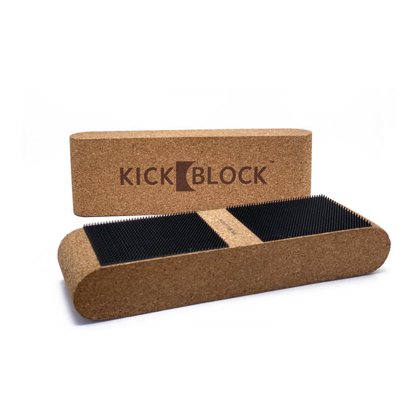 Kick Block Shock Absorbing Bass Drum Anchor - Cork