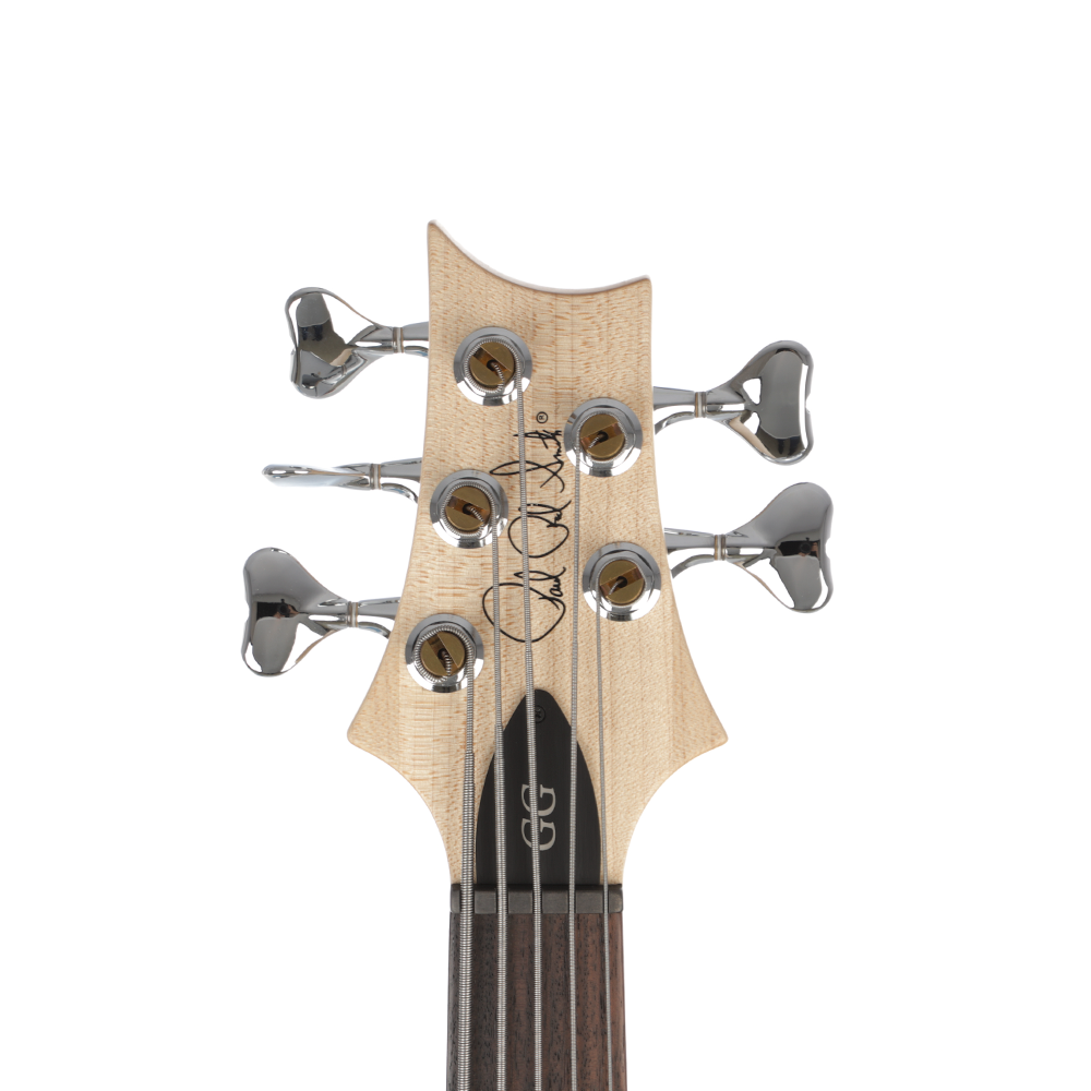 PRS Grainger 5-String Bass Guitar - Black Gold Burst, Natural Back - New