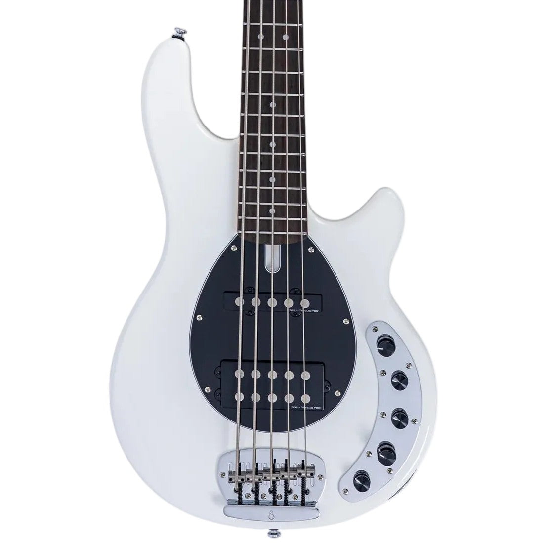 Sire Marcus Miller Z7 5-String Bass Guitar, Ebony Fingerboard - Antique White