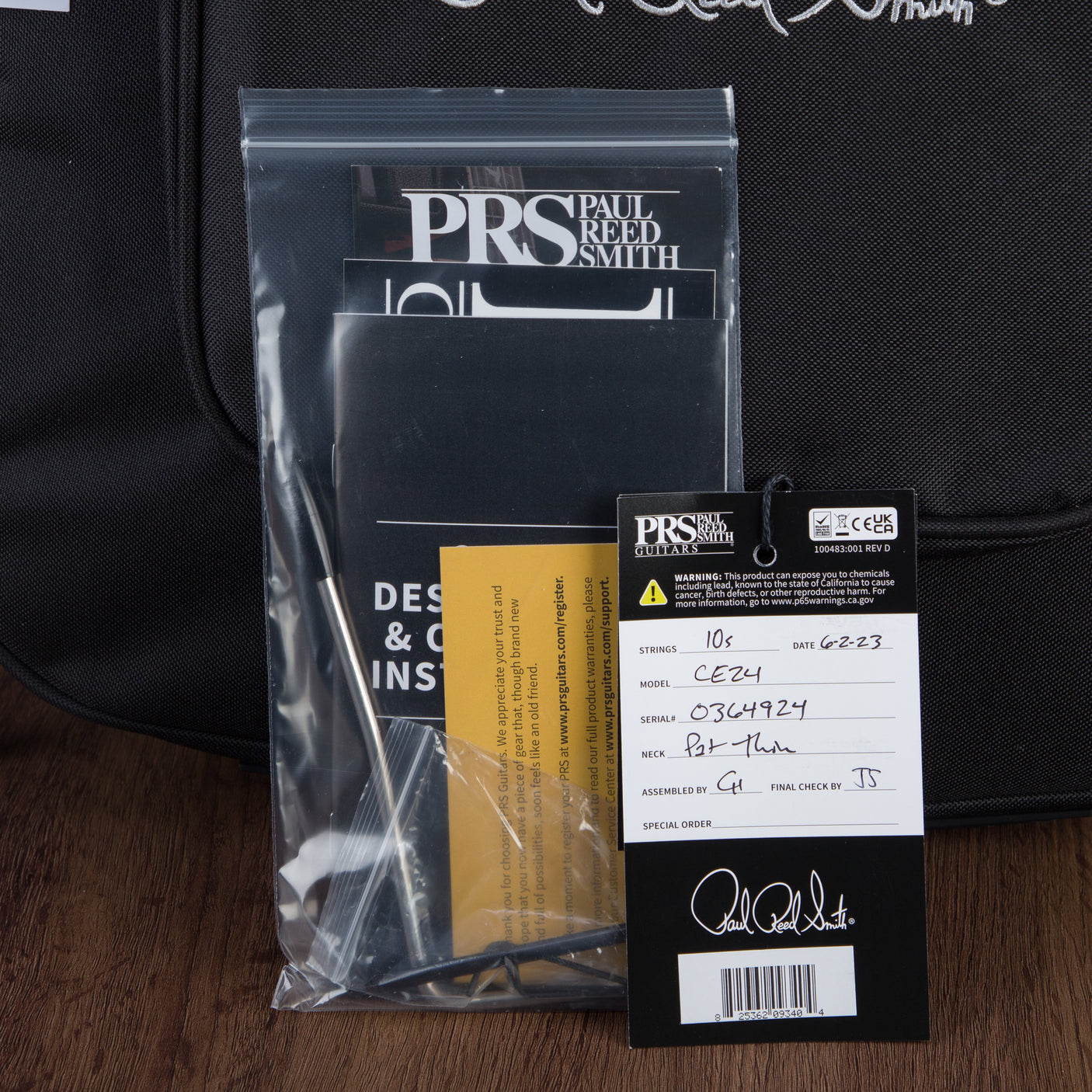 PRS CE24 Flame Maple Electric Guitar, Ebony Fingerboard - Blue Mateo - CHUCKSCLUSIVE - #230364924