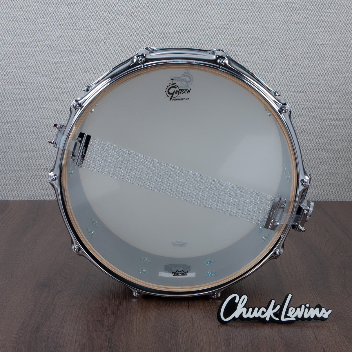 Gretsch 5.5 x 14-Inch Brooklyn Snare Drum - Satin Black Metallic
