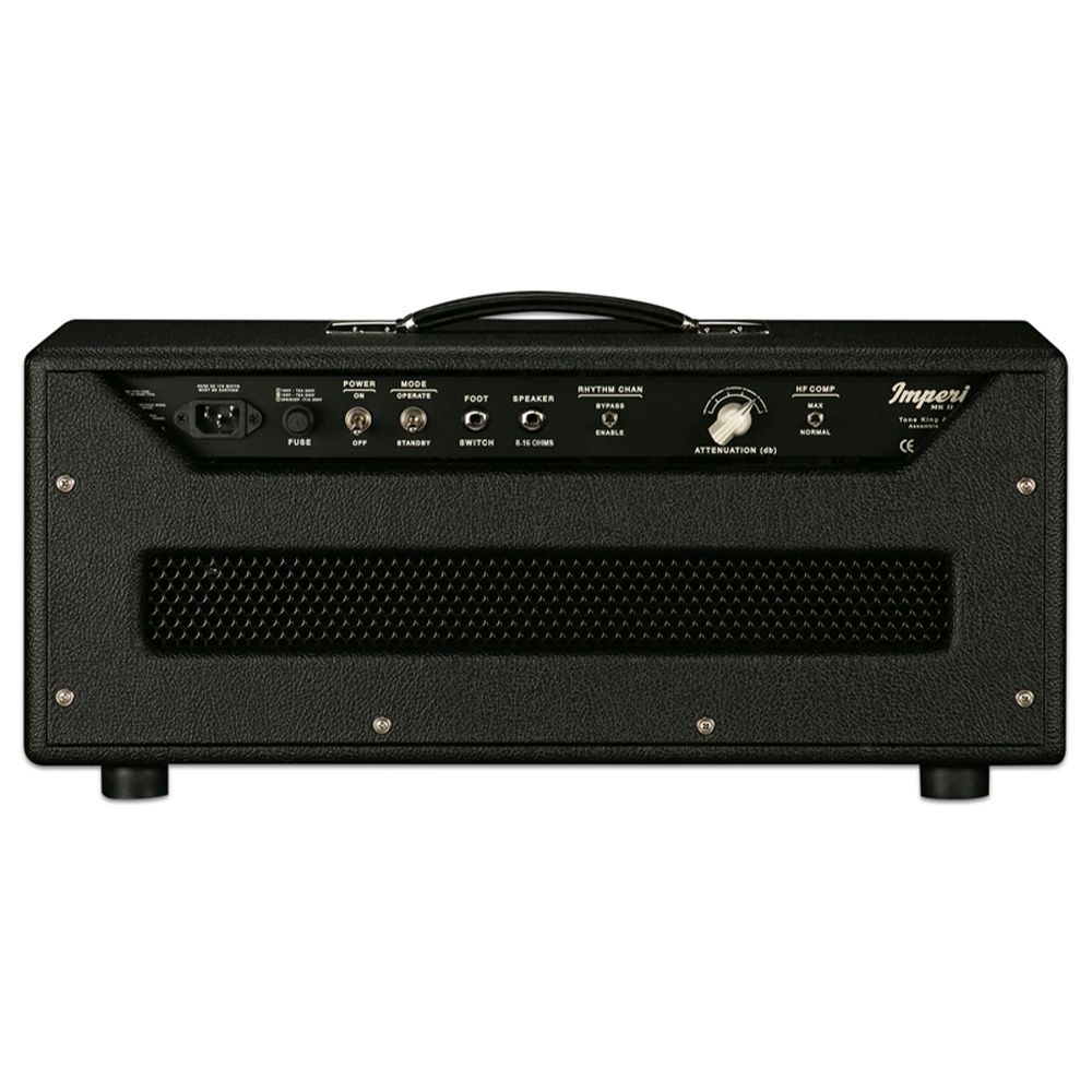 Tone King Imperial MKII 20-Watt 2-Channel Tube Amplifier Head - Black - New,Black