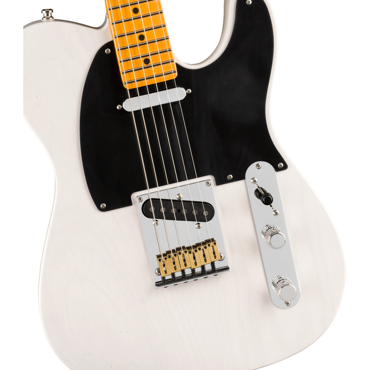 Fender American Ultra Luxe Vintage '50s Telecaster Electric Guitar - White Blonde