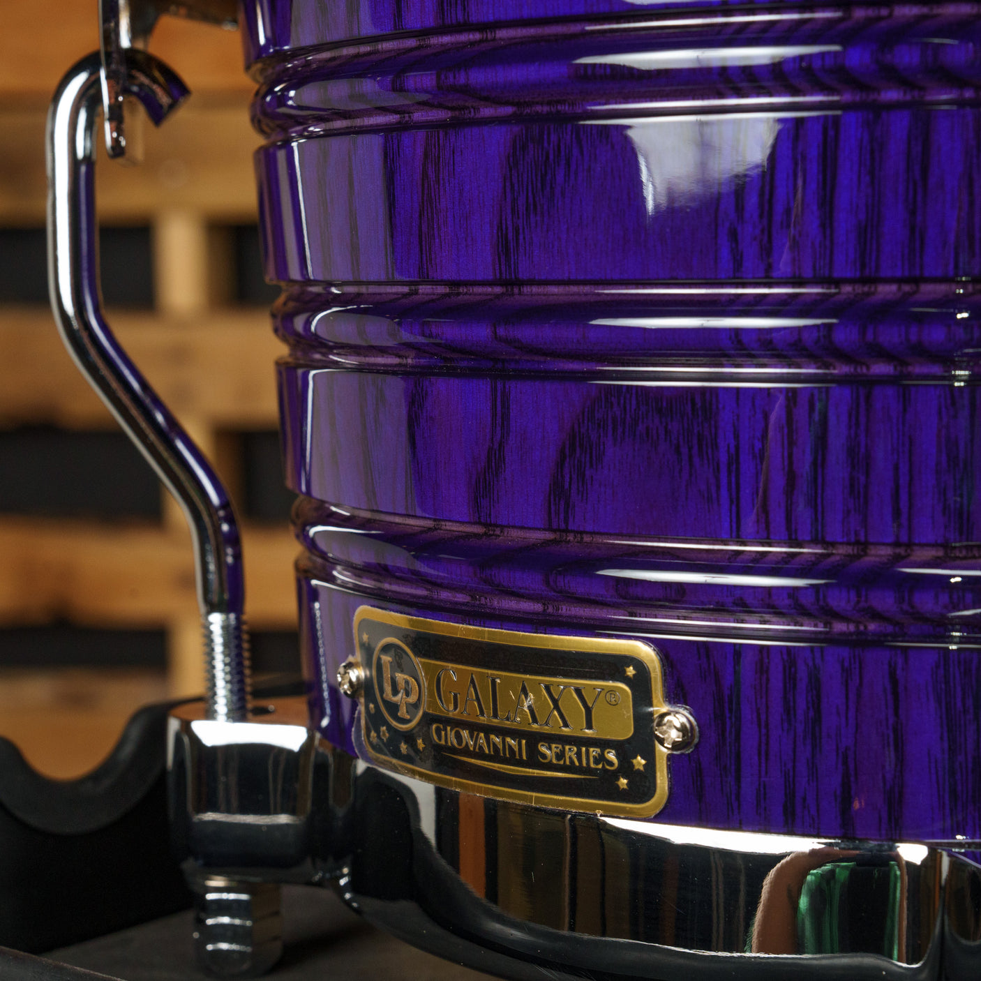 LP Galaxy Giovanni Bongo Set - Purple Ash - CHUCKSCLUSIVE