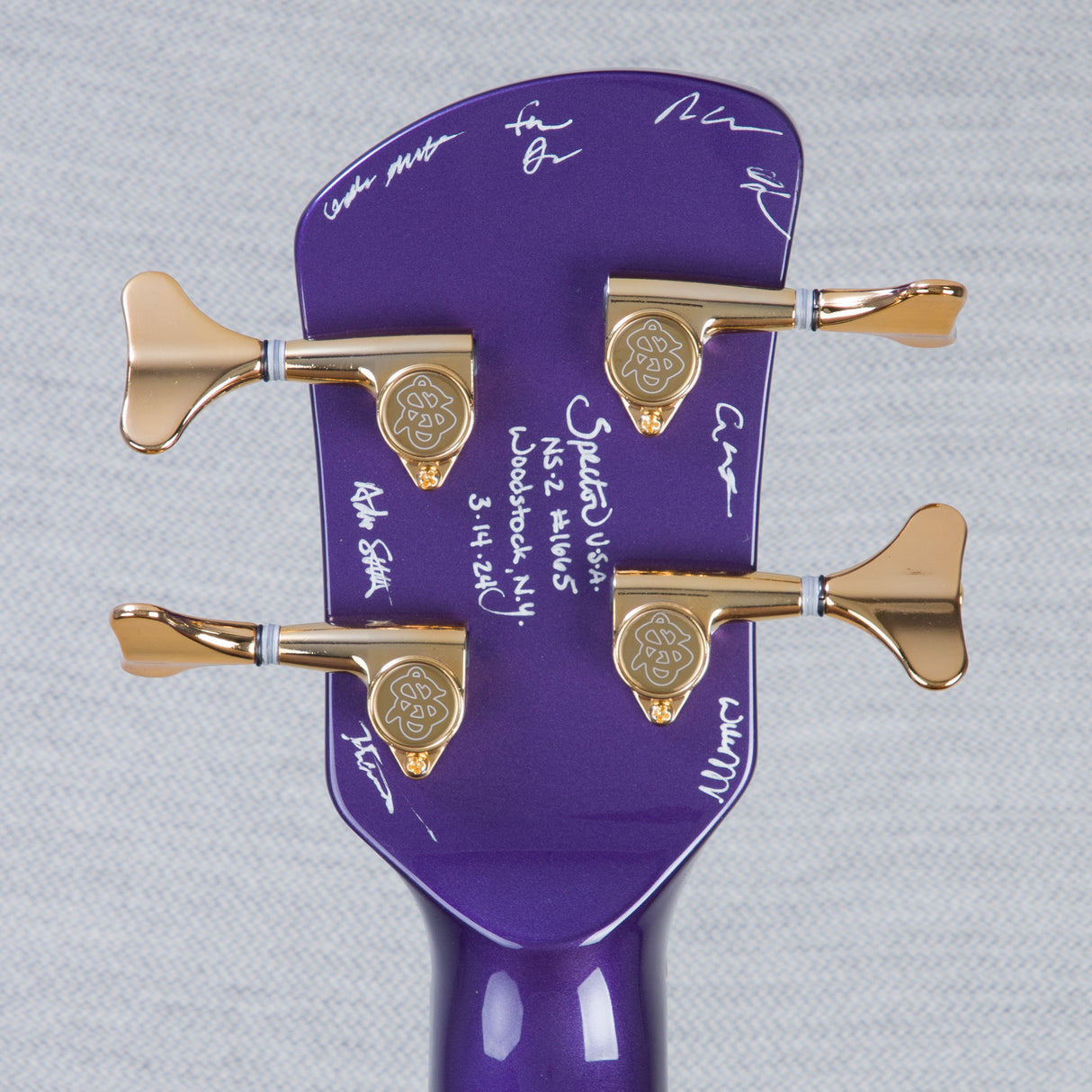 Spector USA NS-2 Electric Bass Guitar - Scary Burst