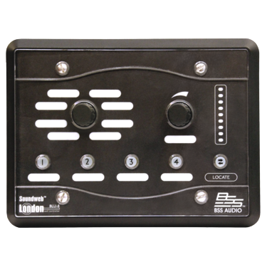 BSS BLU-8-V2 Programmable Zone Controller - Black