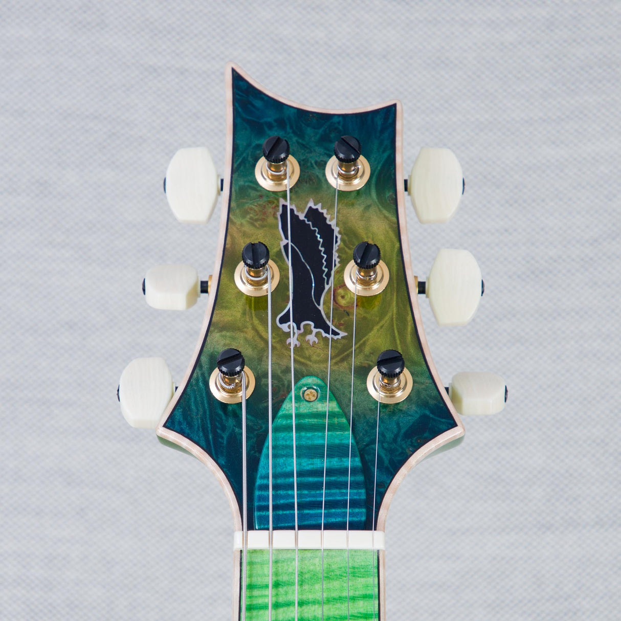 PRS Private Stock Custom 24 Electric Guitar - Laguna Glow/Charcoal Wash - #250410405