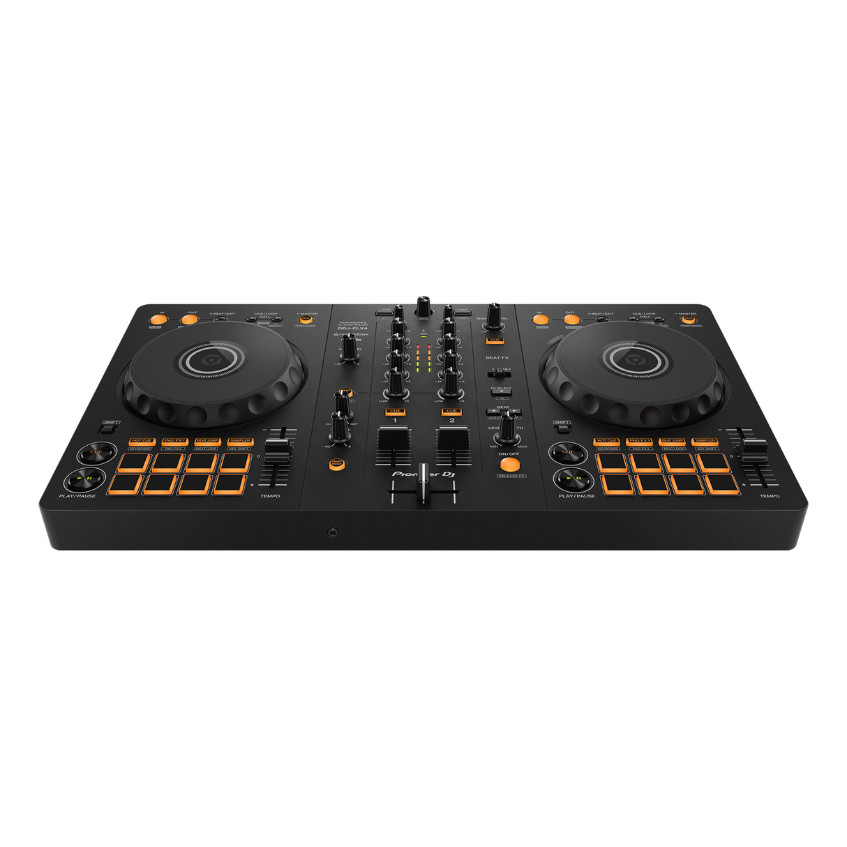 Pioneer DJ DDJ-FLX4 2-Channel Rekordbox and Serato DJ Controller