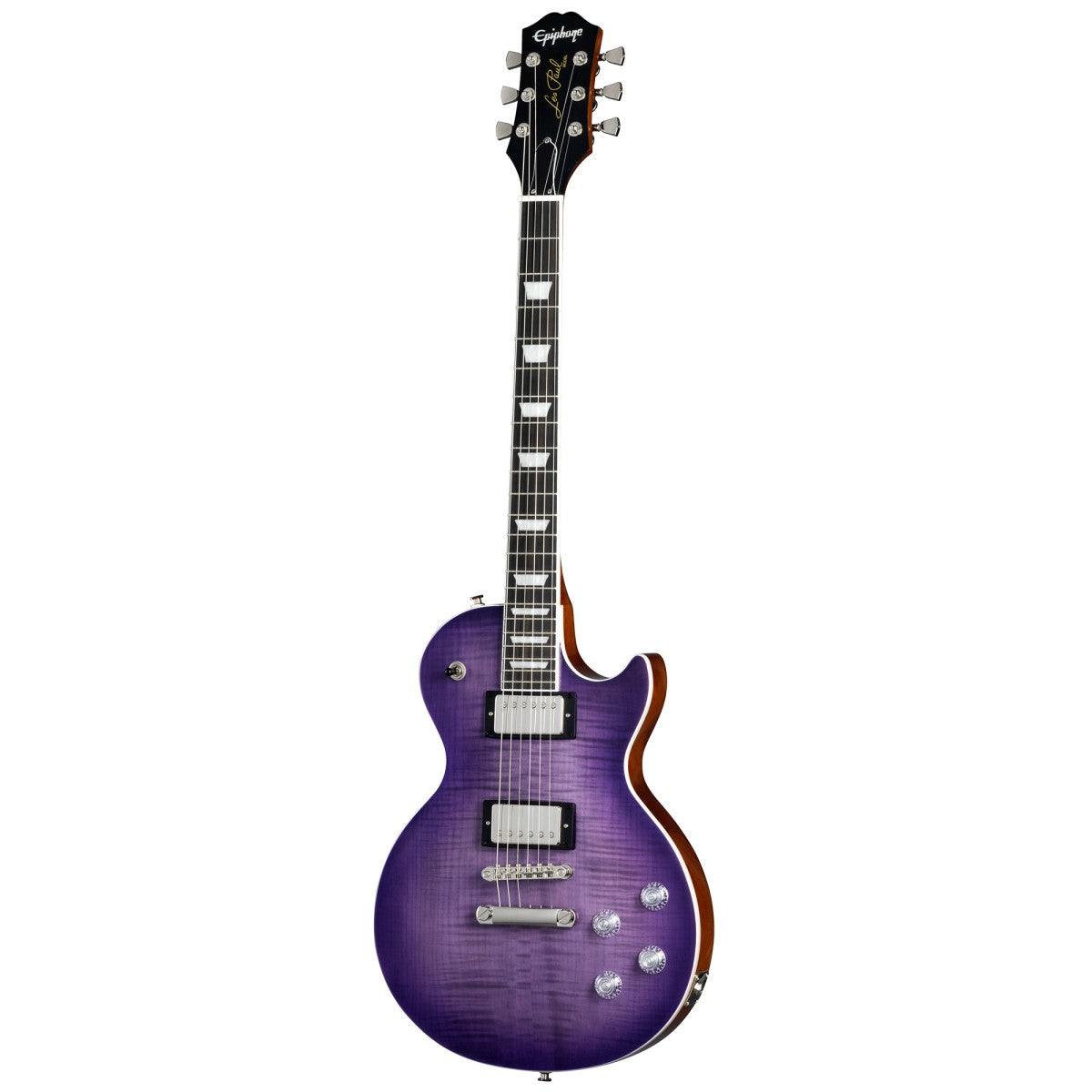 Epiphone Les Paul Modern Figured Electric Guitar - Purple Burst - Preorder
