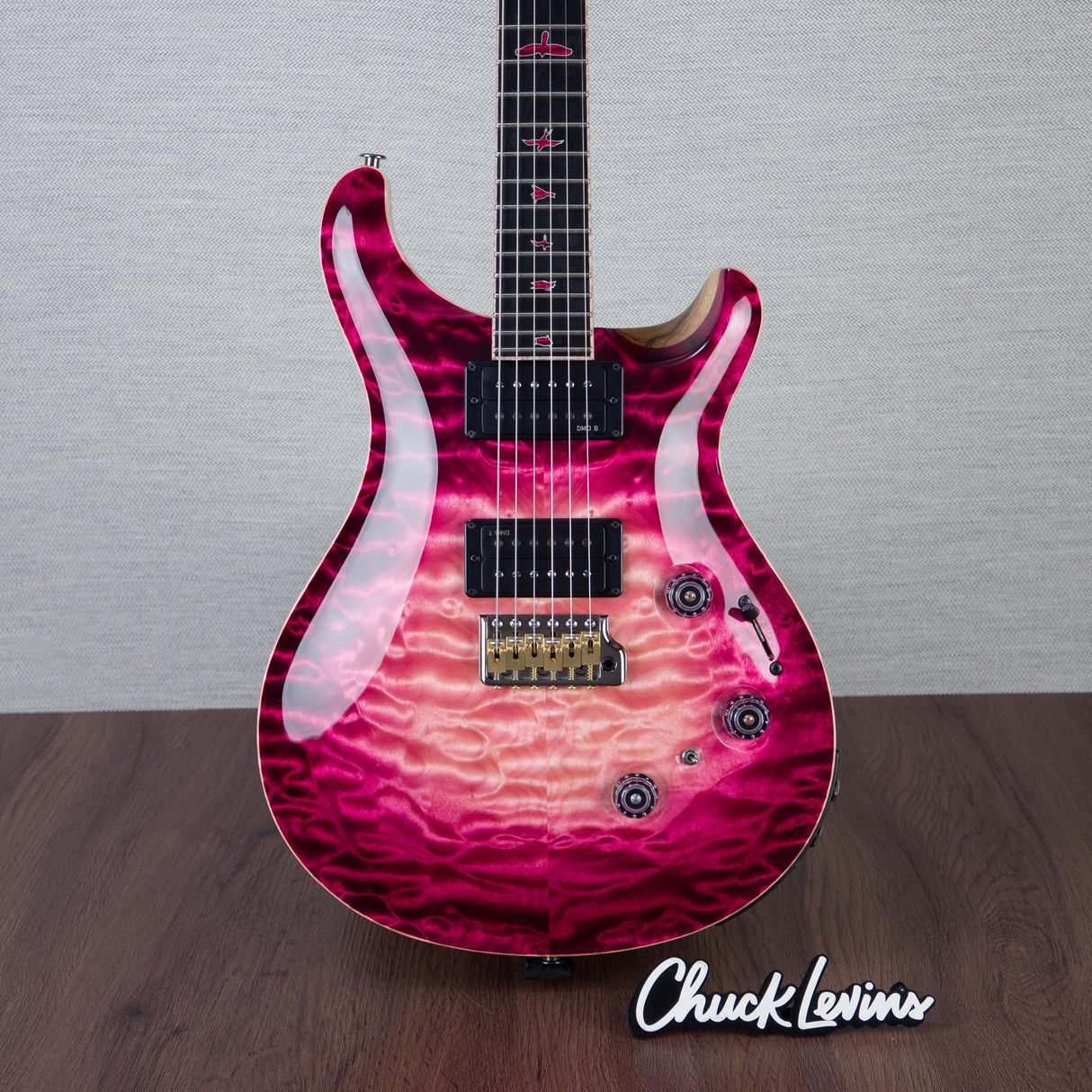 PRS Private Stock Custom 24 Piezo Electric Guitar - Raspberry Glow - #250415609