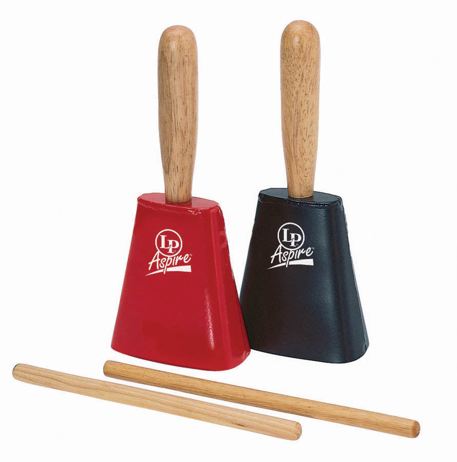 LP LPA900-RD Aspire EZ-Grip Cowbell, Red