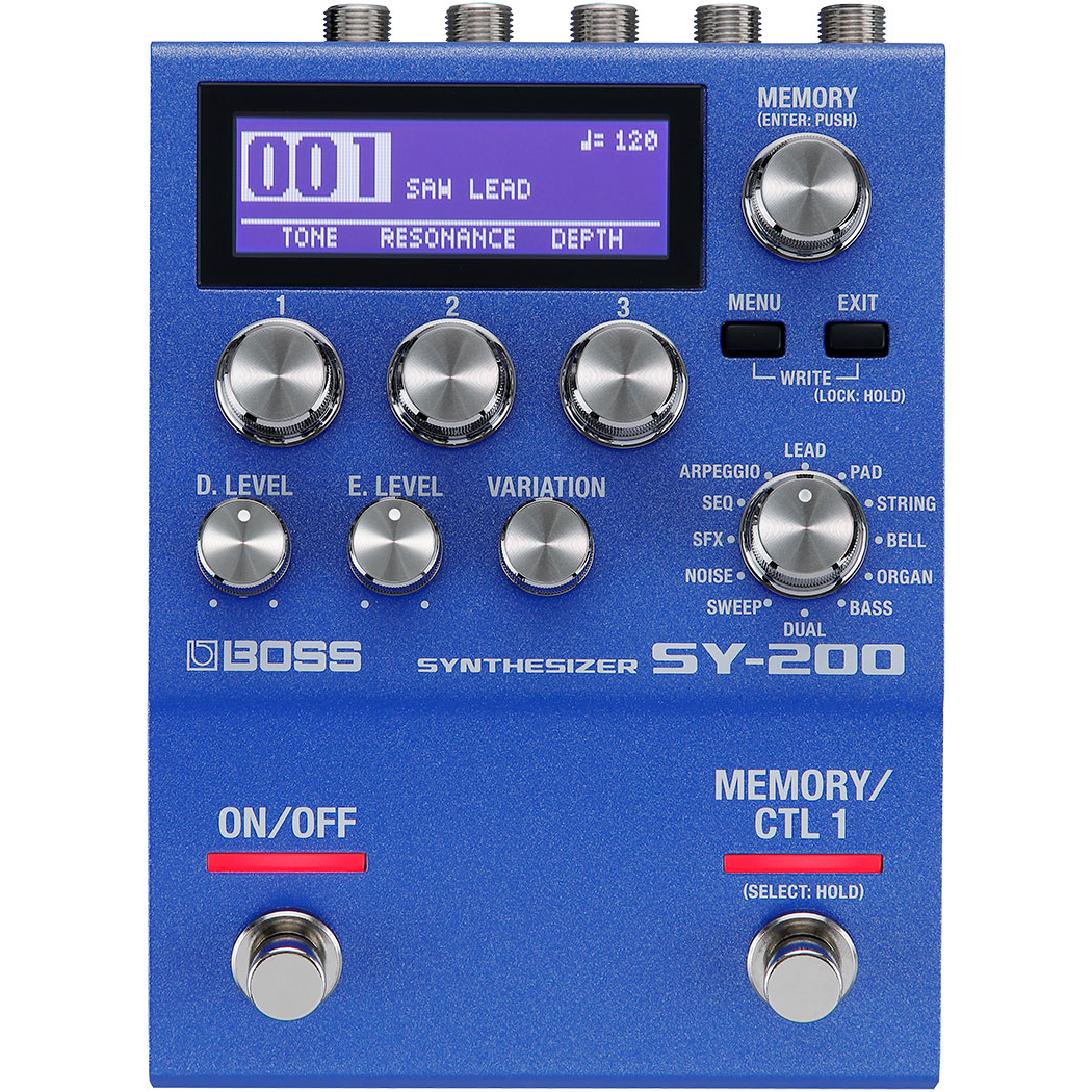 Boss SY-200 Synthesizer Guitar Effects Pedal