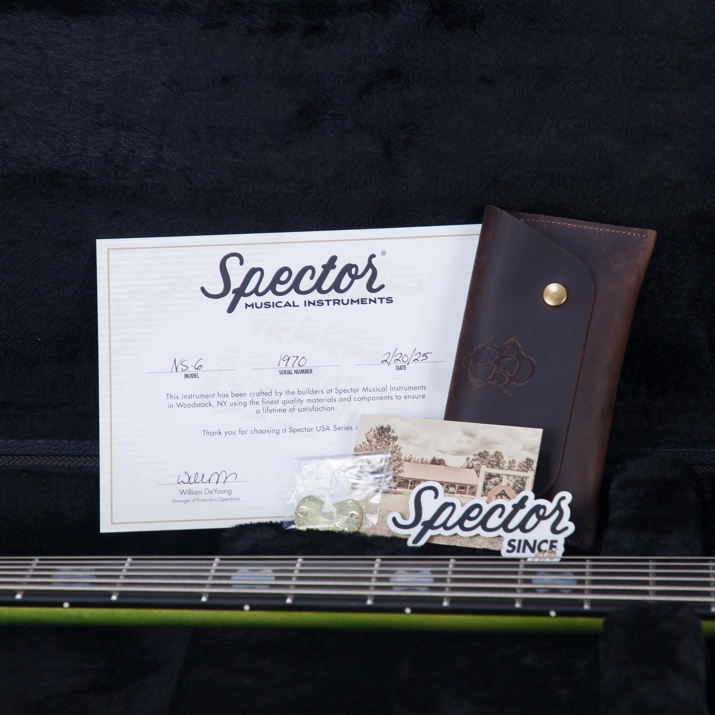 Spector USA NS-6 6-String Electric Bass Guitar - Alien Glow - CHUCKSCLUSIVE - #1970