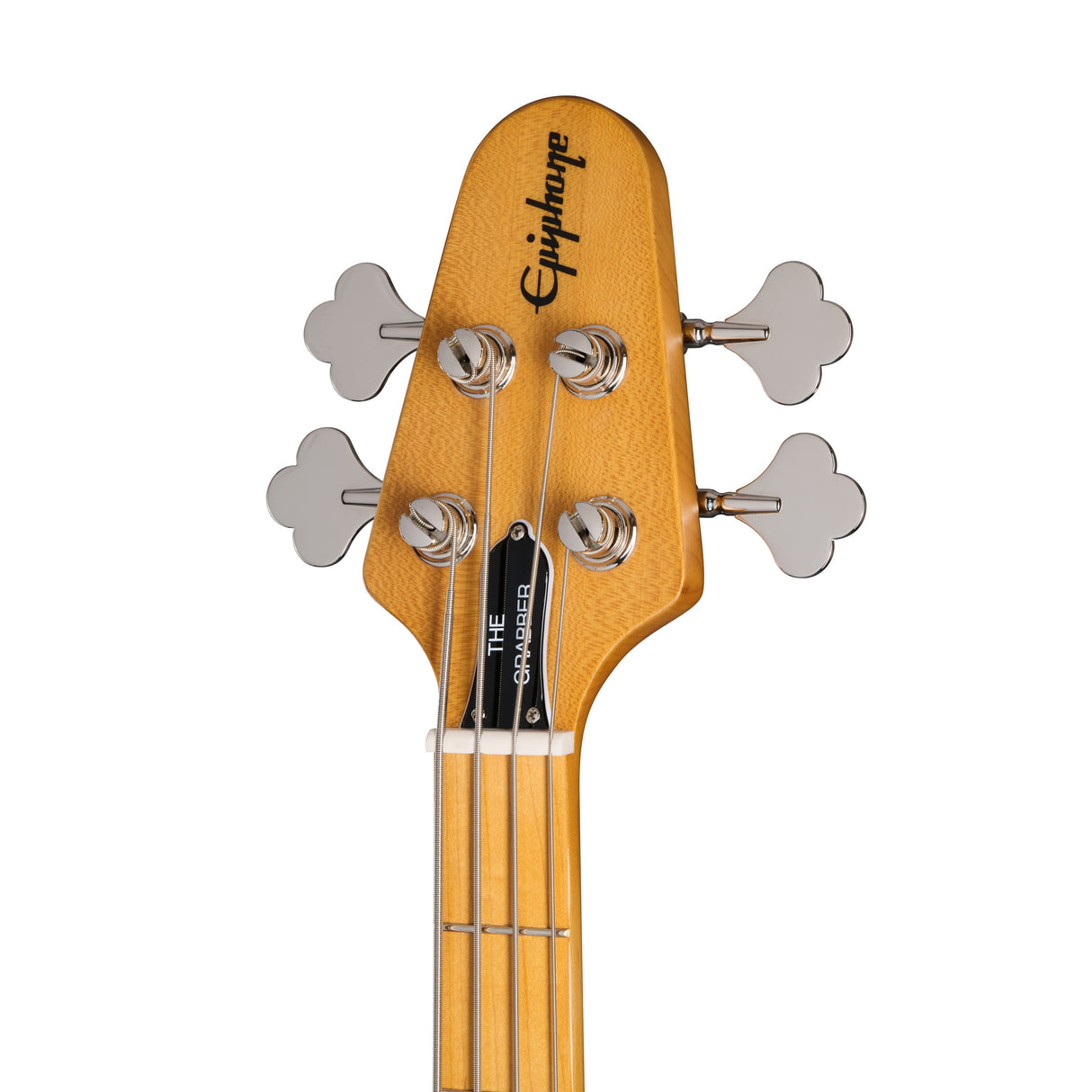 Epiphone Grabber Electric Bass Guitar - Ebony - Mint, Open Box