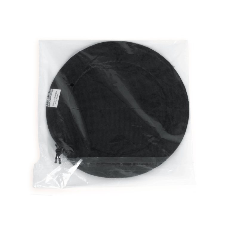 Gator GBELLCVR0809BK Black Bell Cover with MERV-13 Filter - 8 to 9-Inch