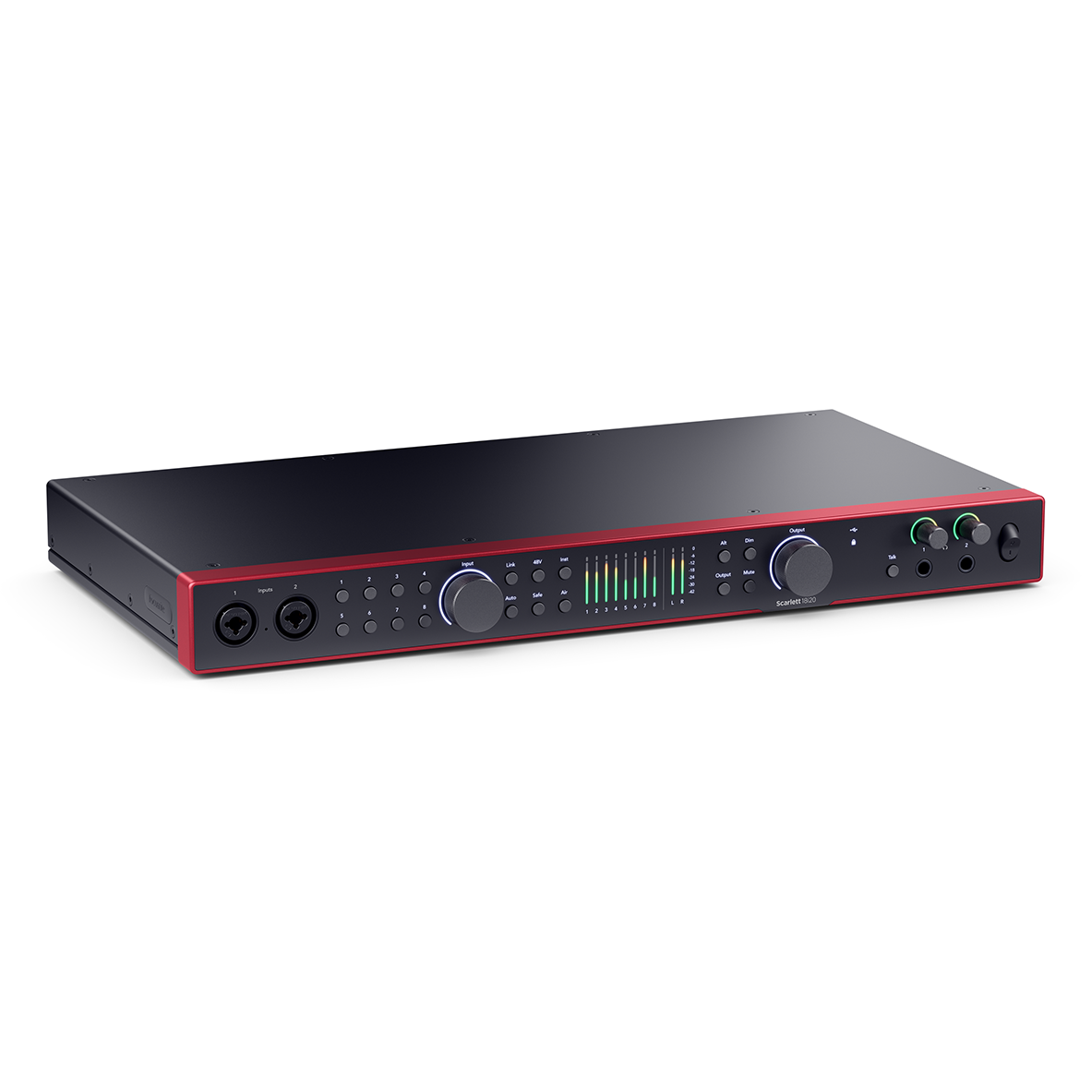 Focusrite Scarlett 18i20 4th Gen 18-In, 20-Out USB Audio Interface