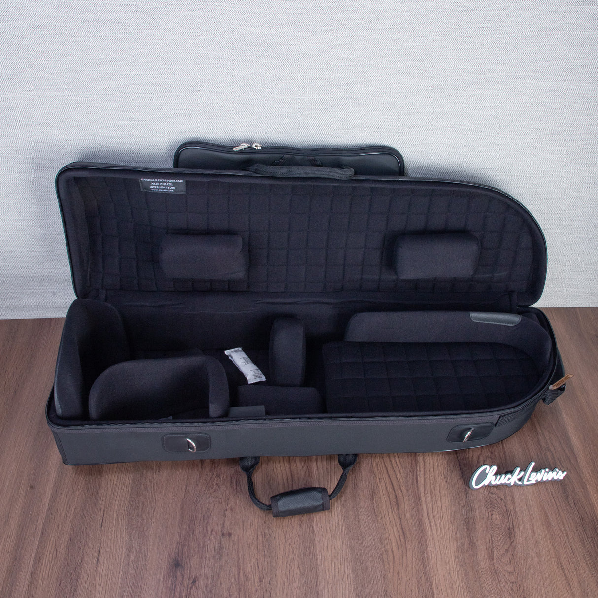 Marcus Bonna Light Case for Tenor Trombone with Small Bell - Black - Preorder