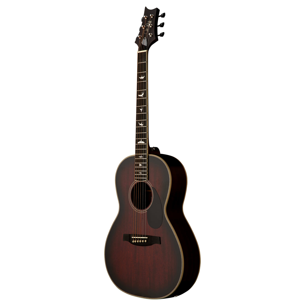 PRS SE P20 Parlor Acoustic Electric Guitar - Fire Red Burst - Preorder