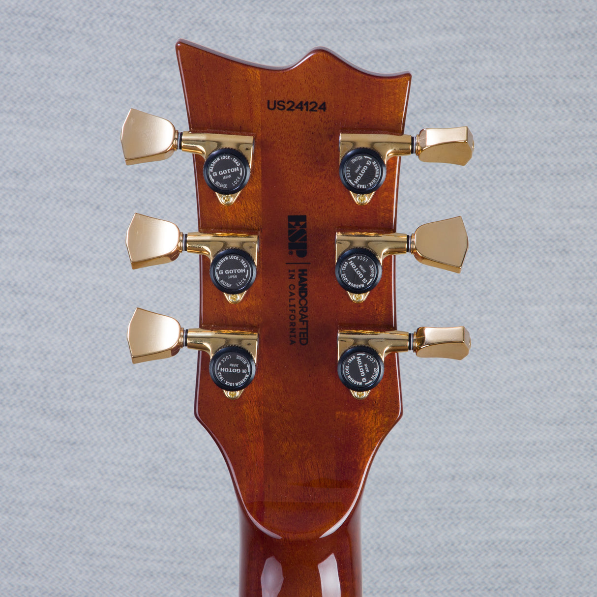 ESP USA Eclipse QM GH Electric Guitar - Raspberry - #US24124 - Mint, Open Box