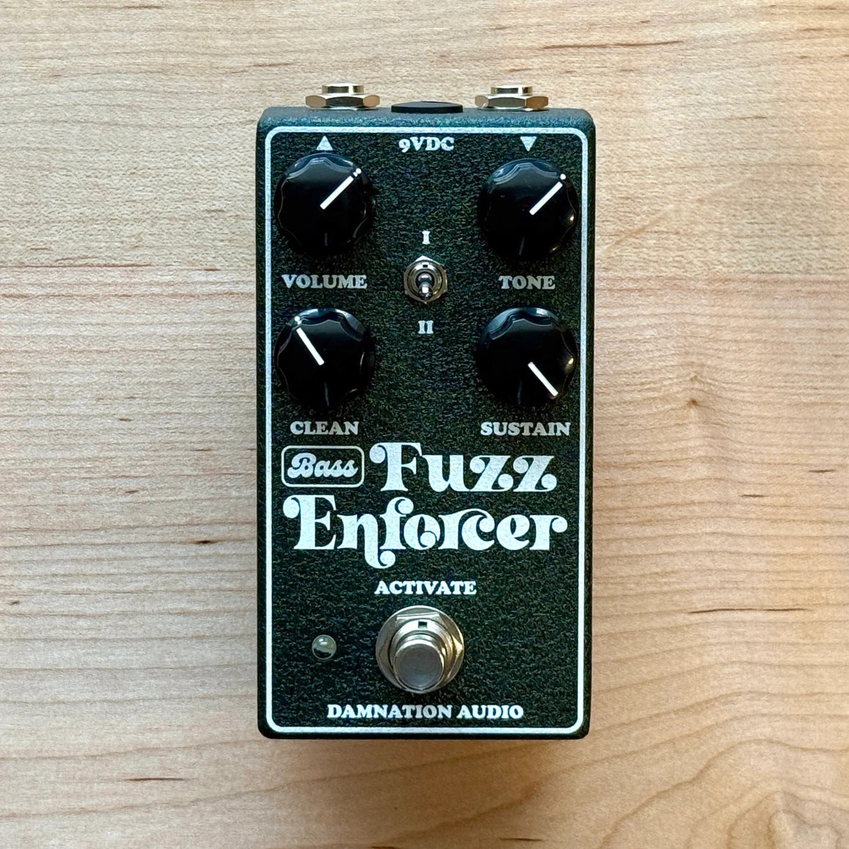 Damnation Effects Bass Fuzz Enforcer Fuzz Effects Pedal