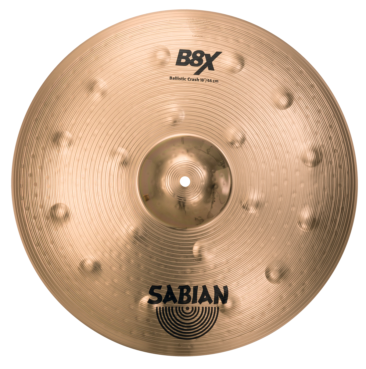 Sabian 18-Inch B8X Ballistic Crash Cymbal - New