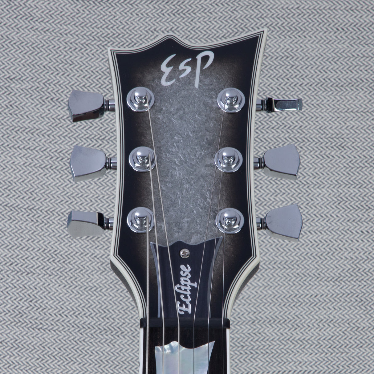 ESP Original Eclipse CTM Electric Guitar - Silver Liquid Metal Burst - #E0810242