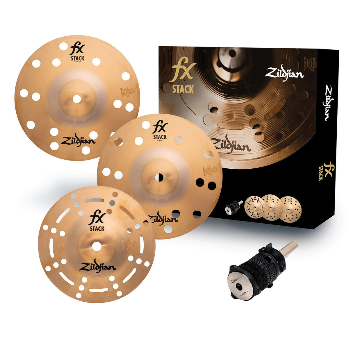 Zildjian 8-Inch FX Stack Cymbals