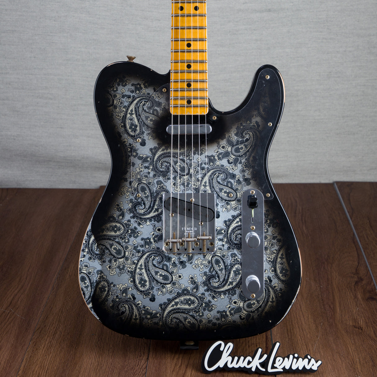 Fender Custom Shop Limited Edition '68 Telecaster Relic – Black Paisley - #CZ566712
